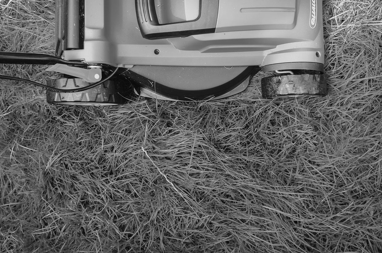 Commercial mower for large acre lawn care